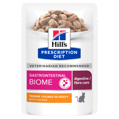 Hill's PD Feline Gastrointestinal Biome Chicken Вологий корм для котів при захворюваннях шлунково-кишкового тракту, з куркою