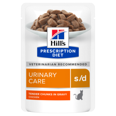 Hill's PD Feline S/D Chicken Вологий корм для котів, догляд за сечовидільною системою, з куркою