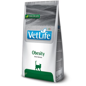 Farmina Vet Life Obesity Cухий корм-дієта з м'ясом птиці для котів та кішок при ожирінні та надмірній вазі