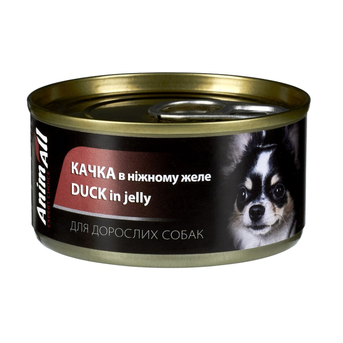 AnimAll Шматочки качки в желе для дорослих собак