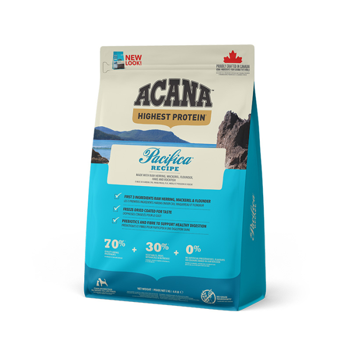 Acana Pacifica Dog Recipe - сухий корм з рибою для собак всіх порід на усіх стадіх життя