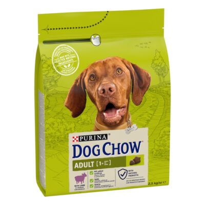 Dog Chow Adult Lamb - сухий корм з ягням для дорослих собак