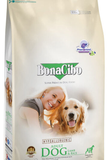 BonaCibo Adult Dog Lamb & Rice Сухий корм супер преміум класу з м'ясом ягняти та рисом собак всіх порід